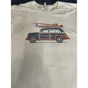 Chris Isaak 2017 Tour T Shirt XL Surf Rock Rockabilly Wicked Game Woody Wagon